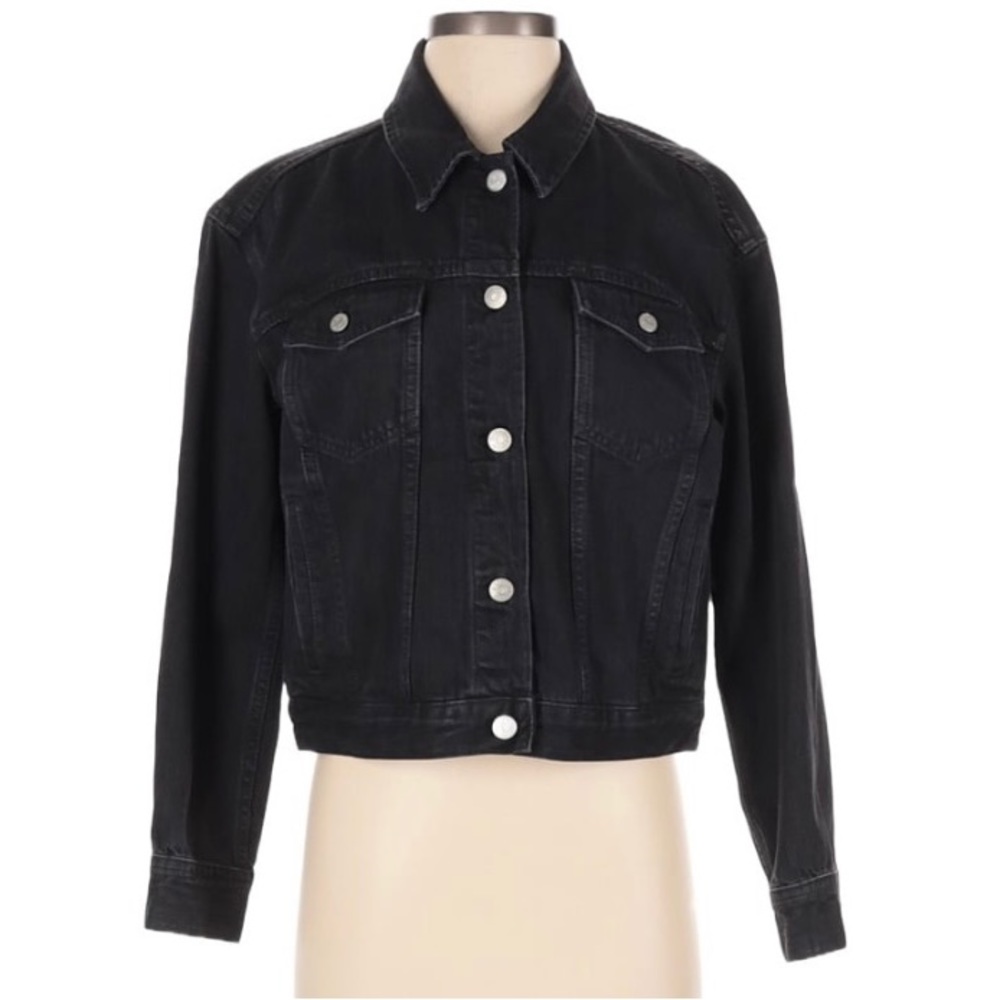 Madewell Boxy Crop Jean Jacket